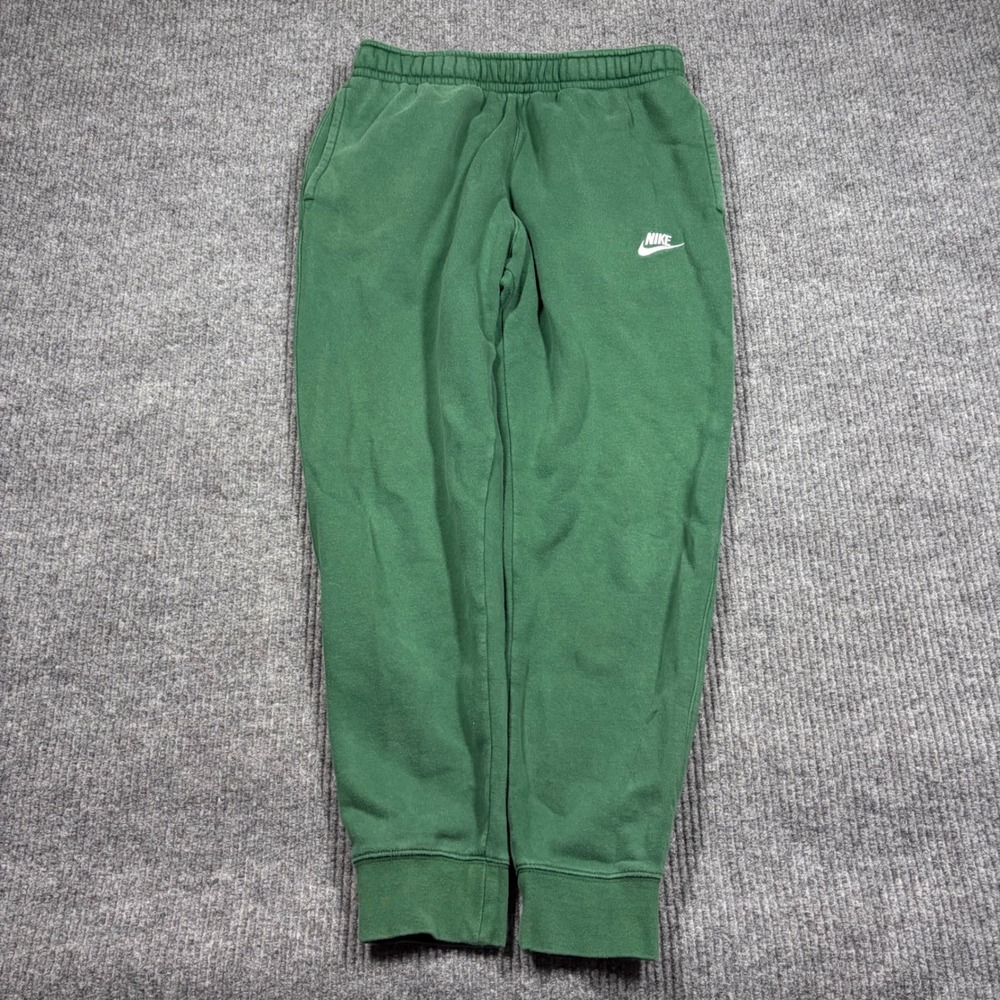 Nike Sweatpants Men's M Club Fleece Jogger Green Lounge Comfort BV2671-341